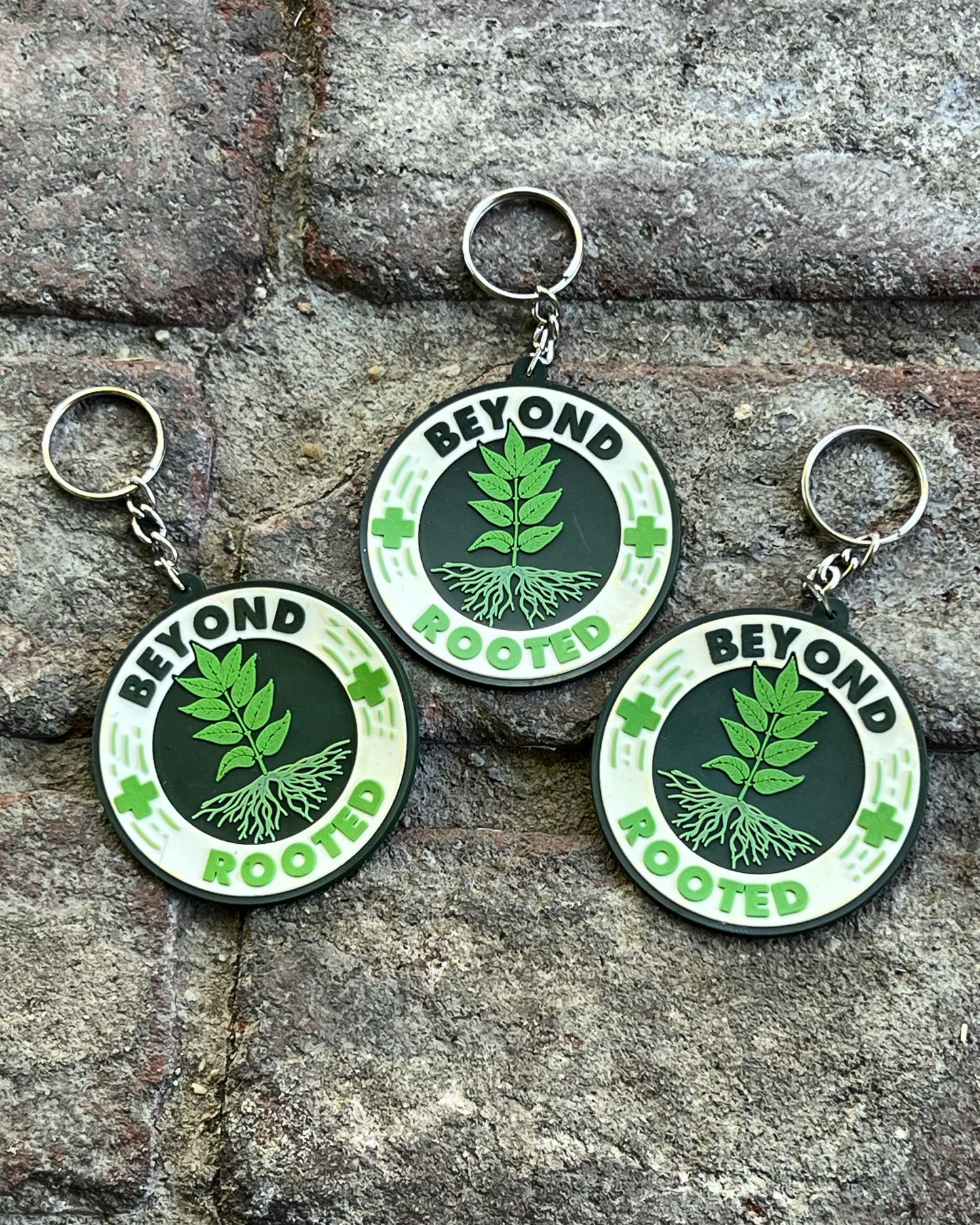 Beyond Rooted Keychain